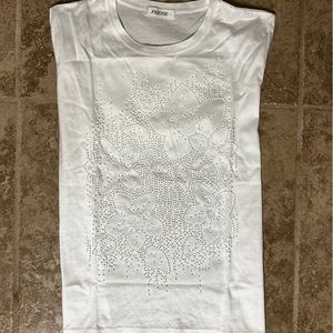 Phene Y2K beaded tshirt